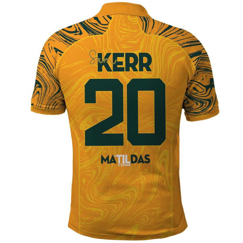 Sam Kerr Australia Matildas Polo Shirt LT9 - Vibe Hoodie Shop