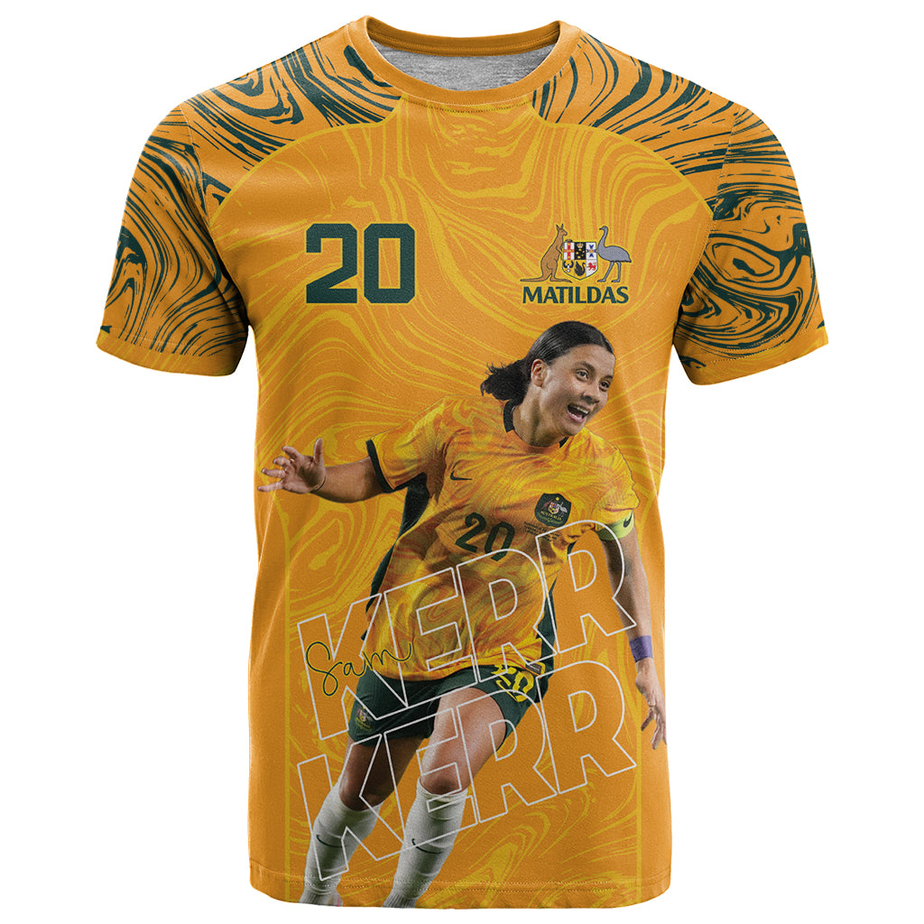 Sam Kerr Australia Matildas T Shirt LT9 - Vibe Hoodie Shop