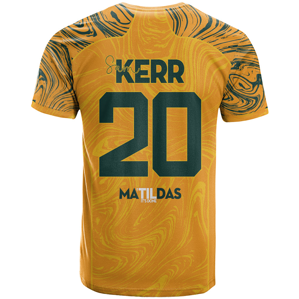 Sam Kerr Australia Matildas T Shirt LT9 - Vibe Hoodie Shop