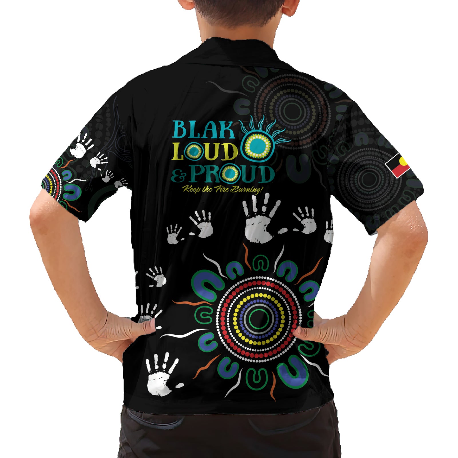 NAIDOC 2024 Indigenous Aboriginal Hawaiian Shirt The Fire Burns Forever - Vibe Hoodie Shop