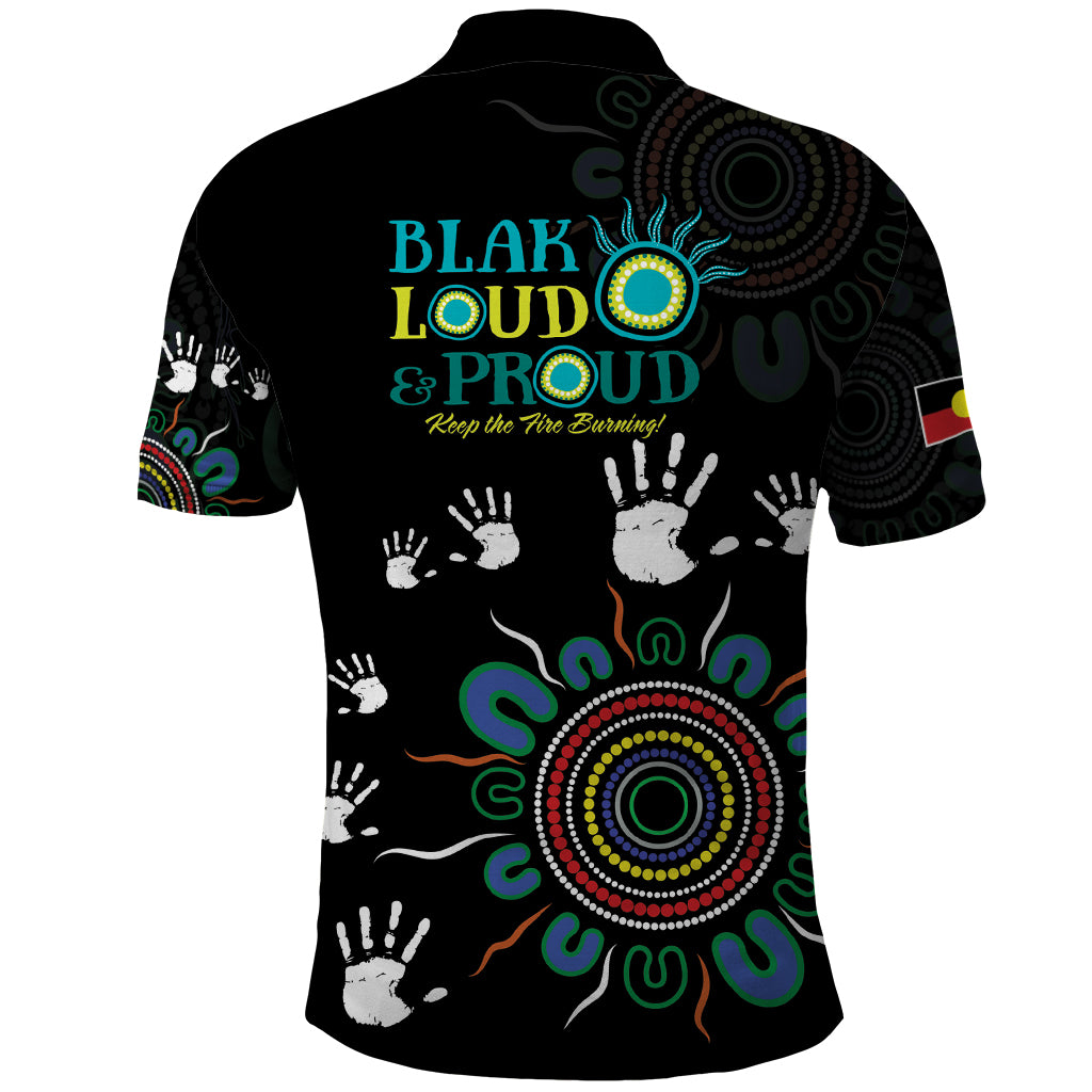 NAIDOC 2024 Indigenous Aboriginal Polo Shirt The Fire Burns Forever LT9 - Vibe Hoodie Shop
