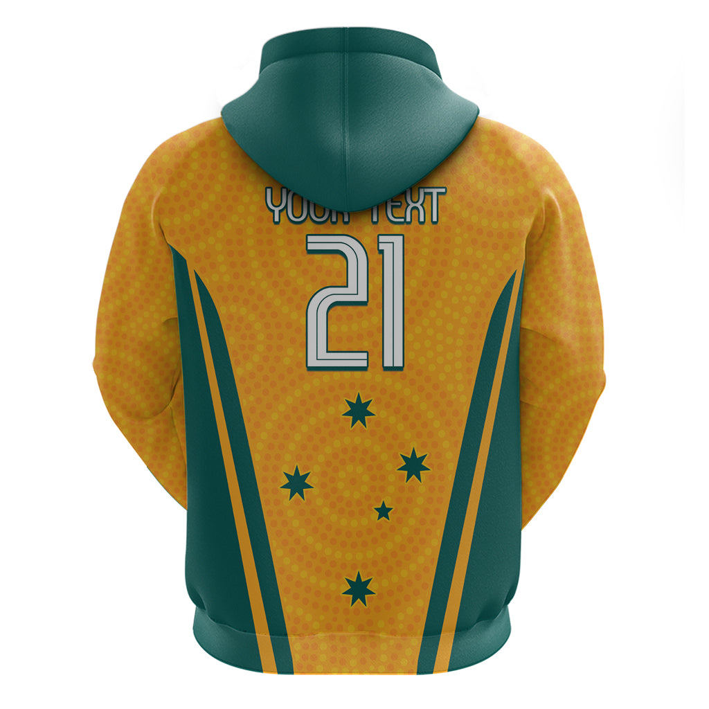 Custom Australia Rugby Hoodie Wallabies Mascots Sporty Version LT9 - Vibe Hoodie Shop
