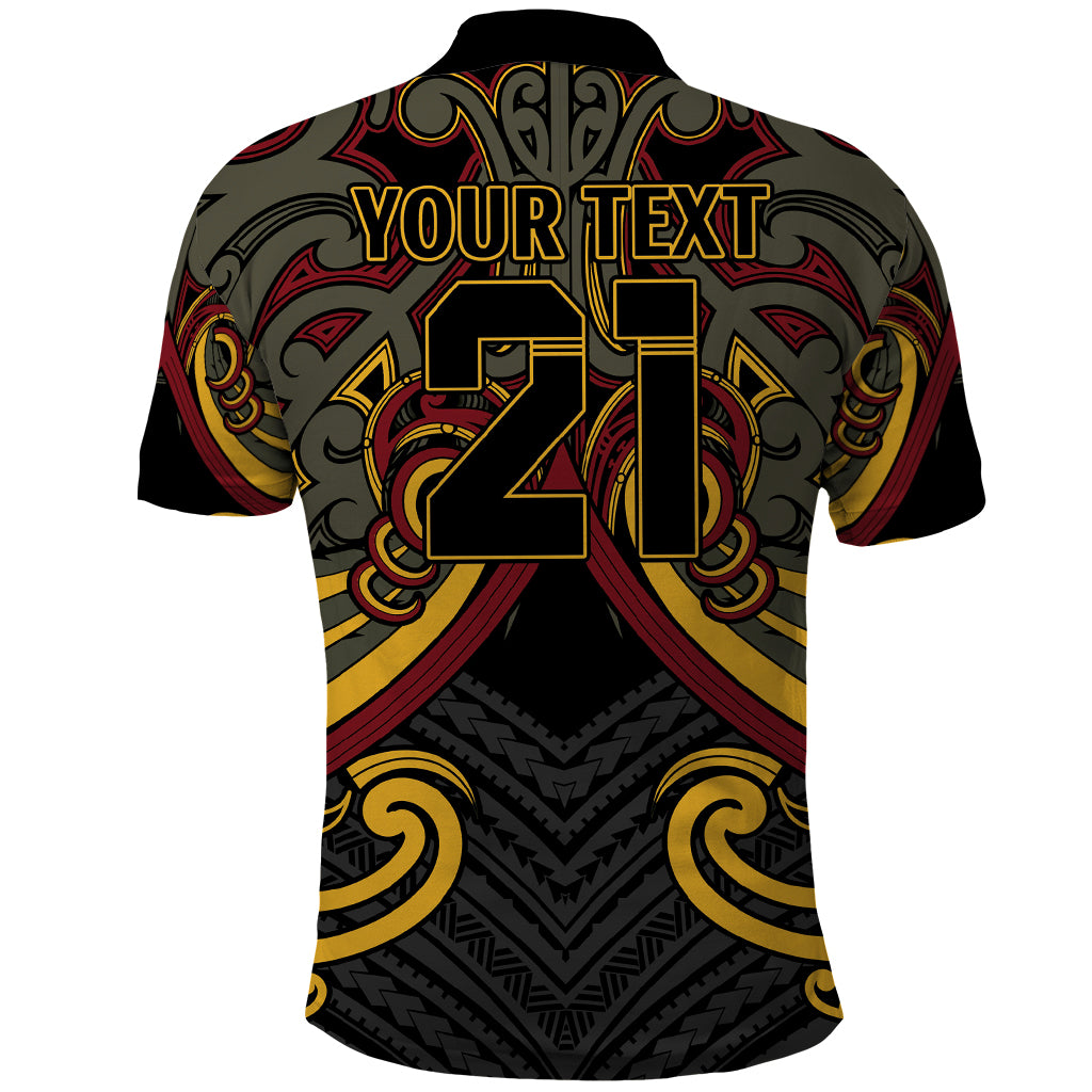 Maori Hei Tiki Tribal Tattoo Polo Shirt LT9 - Vibe Hoodie Shop