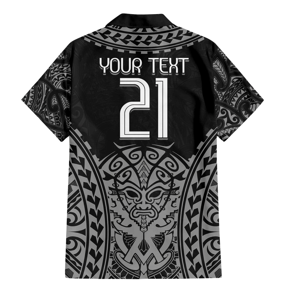 Custom New Zealand Rugby Family Matching Mermaid Dress and Hawaiian Shirt Maori All Black Warrior Tribal Tattoo