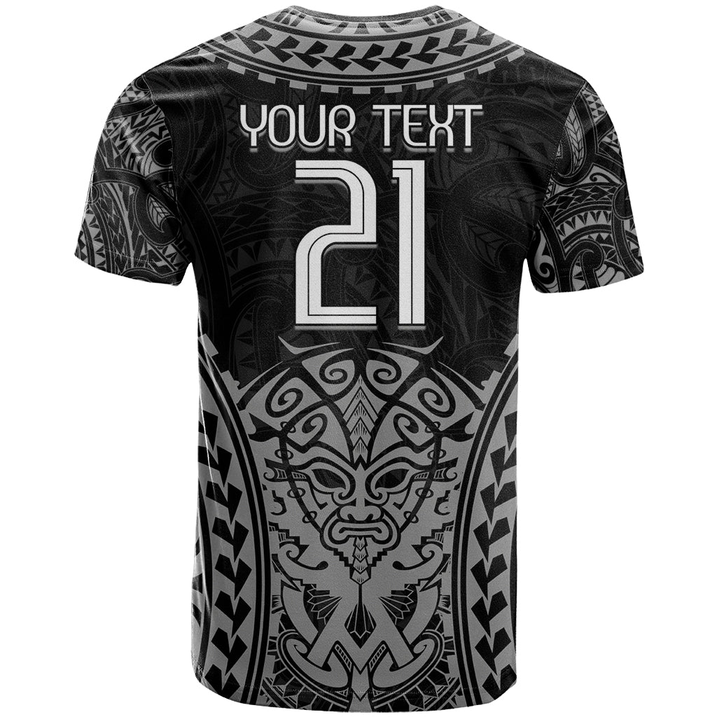 Custom New Zealand Rugby T Shirt Maori All Black Warrior Tribal Tattoo LT9 - Vibe Hoodie Shop