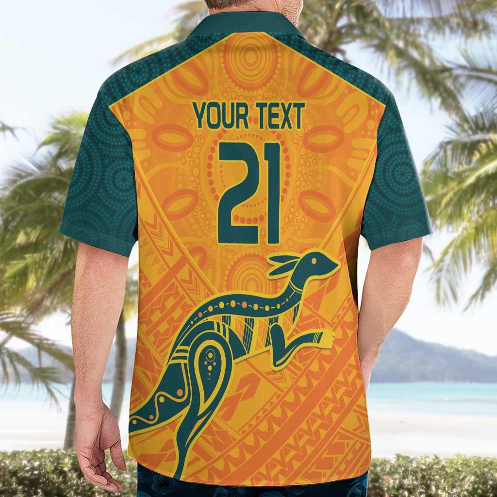 Custom Australia Rugby Hawaiian Shirt Summer Paris 2024 - Vibe Hoodie Shop