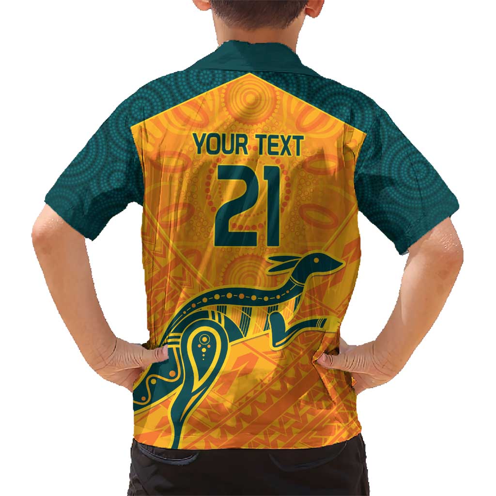 Custom Australia Rugby Hawaiian Shirt Summer Paris 2024 - Vibe Hoodie Shop