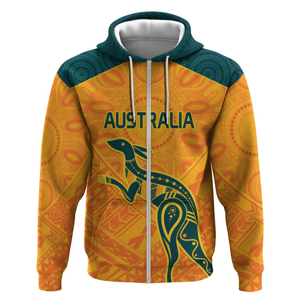 Custom Australia Rugby Hoodie Summer Paris 2024 LT9 - Vibe Hoodie Shop
