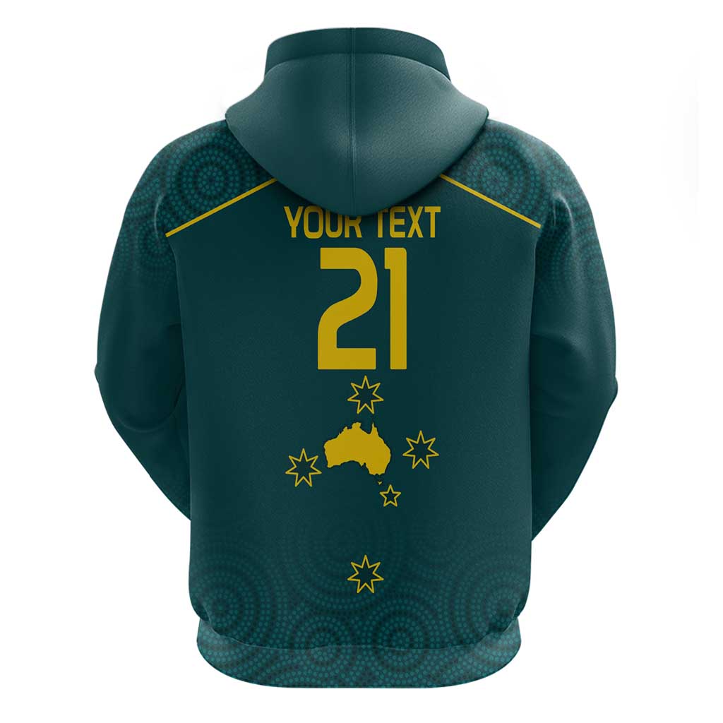 Custom Australia Rugby Hoodie Proud of Aussie Kangaroo LT9 - Vibe Hoodie Shop