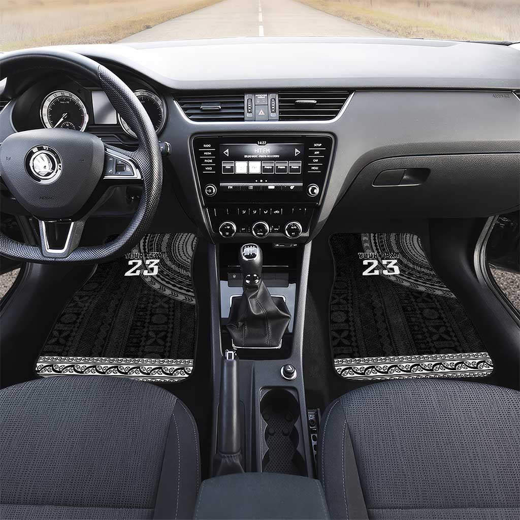 Custom Fiji New Zealand Rugby Car Mats Make History Together