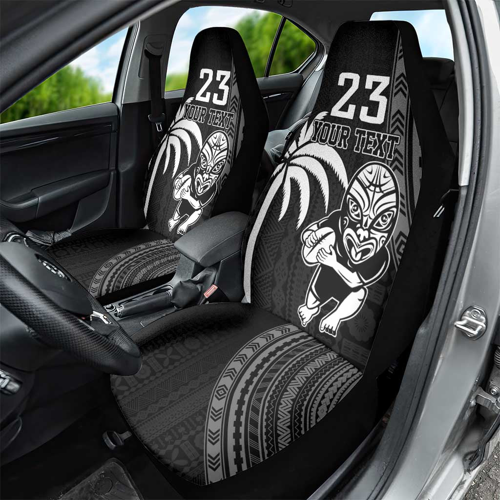 Custom Fiji New Zealand Rugby Car Seat Cover Make History Together - Vibe Hoodie Shop