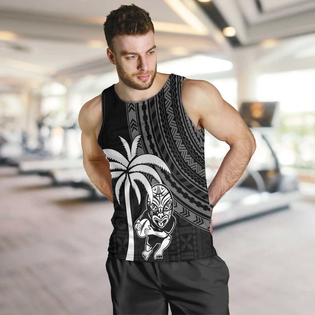 Custom Fiji New Zealand Rugby Men Tank Top Make History Together - Vibe Hoodie Shop