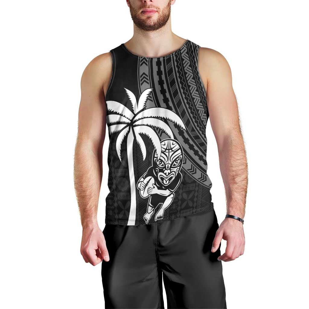 Custom Fiji New Zealand Rugby Men Tank Top Make History Together - Vibe Hoodie Shop