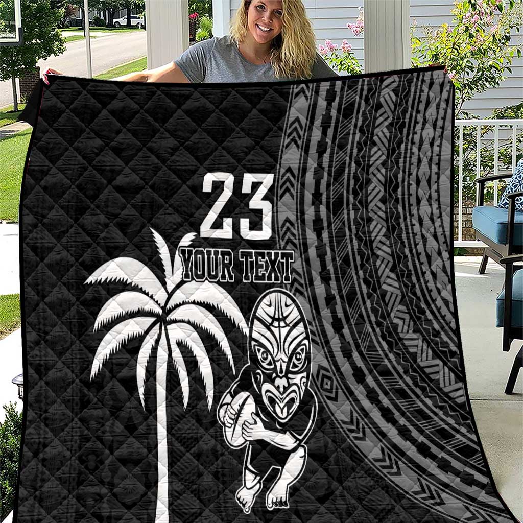 Custom Fiji New Zealand Rugby Quilt Make History Together - Vibe Hoodie Shop