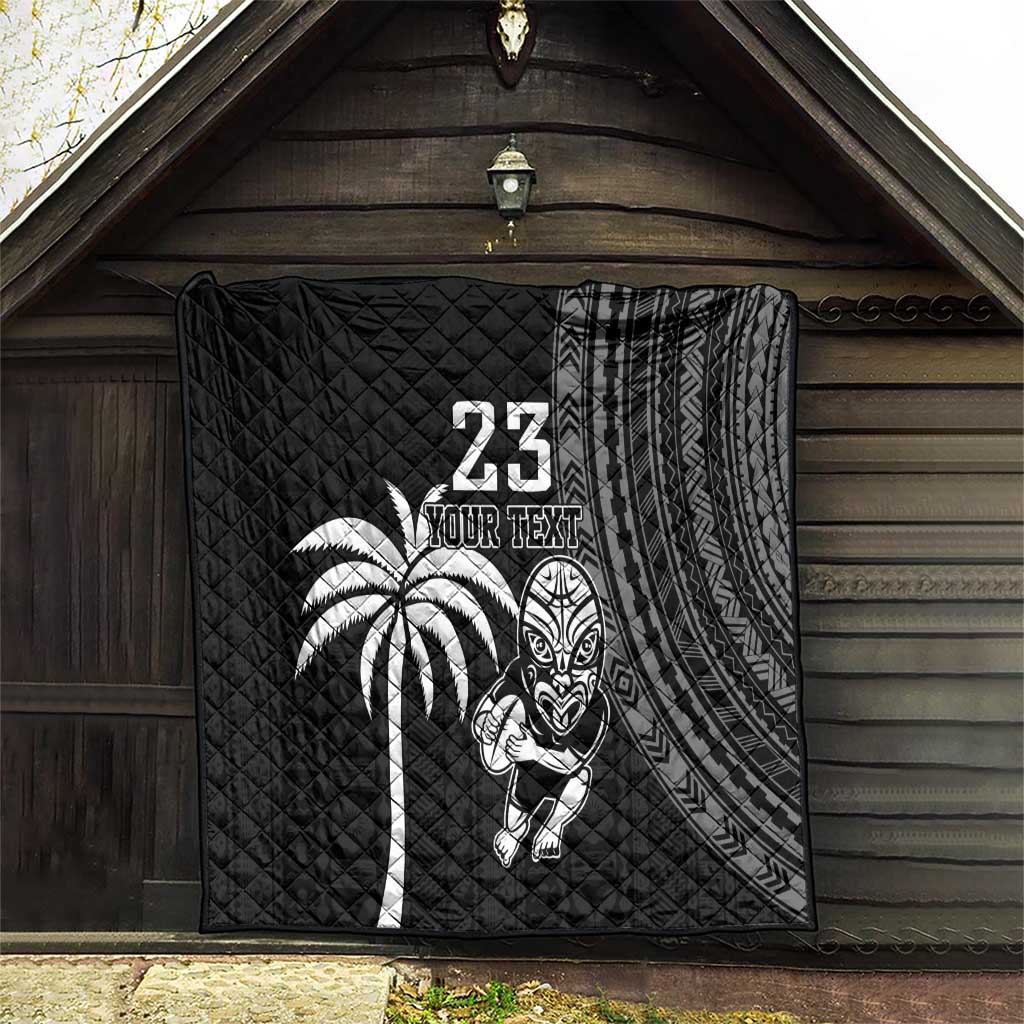 Custom Fiji New Zealand Rugby Quilt Make History Together - Vibe Hoodie Shop