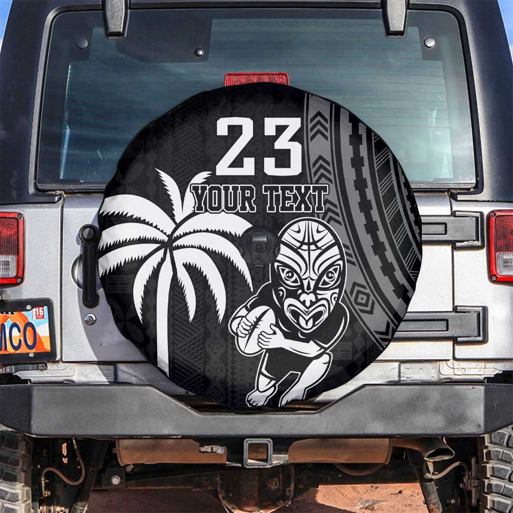 Custom Fiji New Zealand Rugby Spare Tire Cover Make History Together - Vibe Hoodie Shop