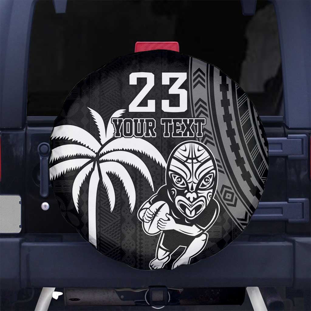 Custom Fiji New Zealand Rugby Spare Tire Cover Make History Together - Vibe Hoodie Shop