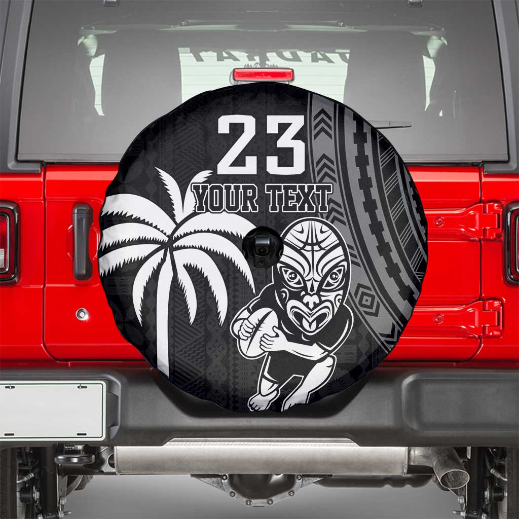 Custom Fiji New Zealand Rugby Spare Tire Cover Make History Together - Vibe Hoodie Shop