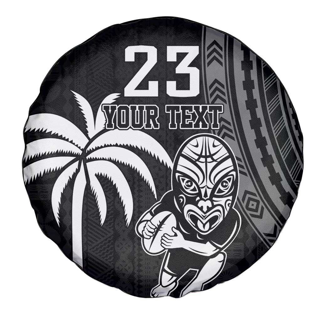 Custom Fiji New Zealand Rugby Spare Tire Cover Make History Together - Vibe Hoodie Shop