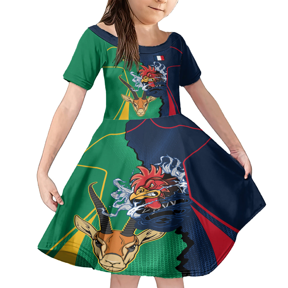 custom-new-zealnd-ireland-rugby-family-matching-long-sleeve-bodycon-dress-and-hawaiian-shirt-warrior-black-fern-and-shamrocks-world-cup-2023