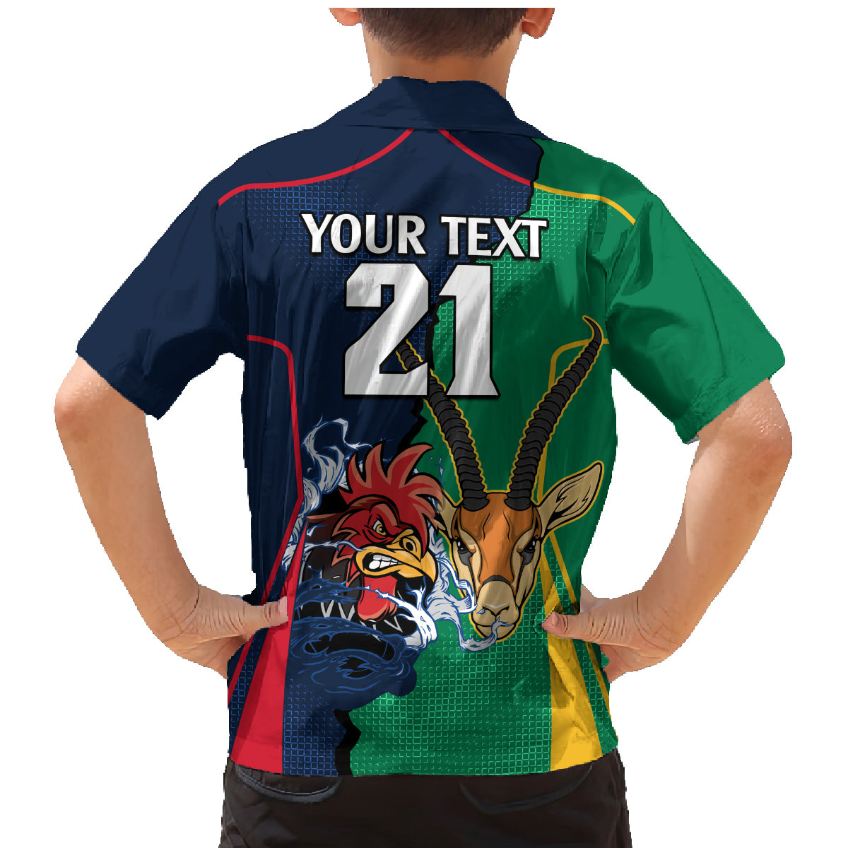 custom-new-zealnd-ireland-rugby-family-matching-mermaid-dress-and-hawaiian-shirt-warrior-black-fern-and-shamrocks-world-cup-2023