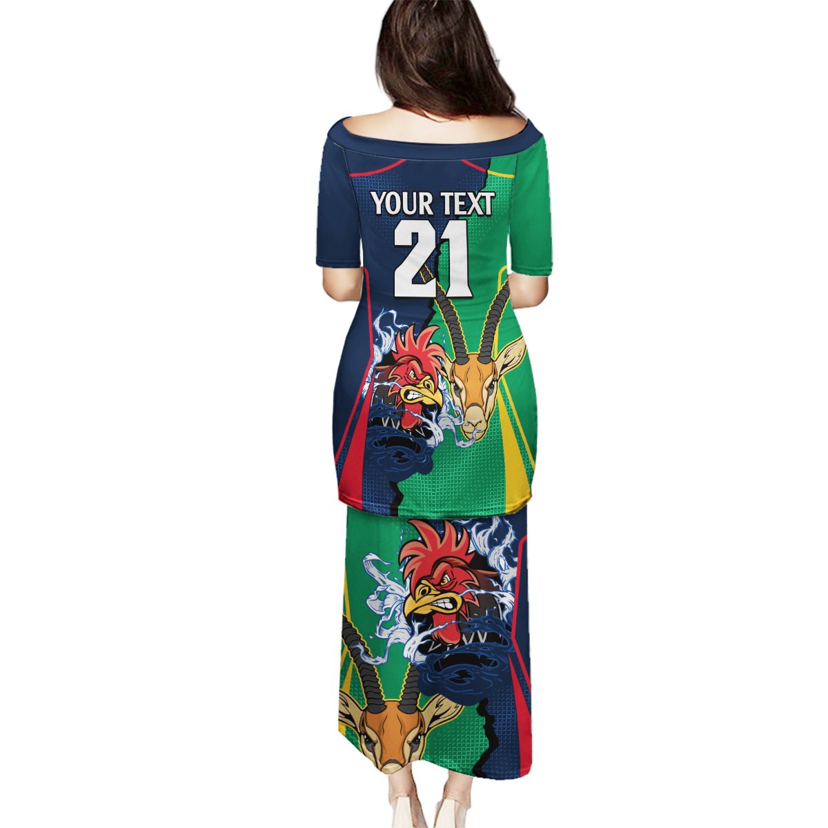 custom-new-zealnd-ireland-rugby-family-matching-puletasi-dress-and-hawaiian-shirt-warrior-black-fern-and-shamrocks-world-cup-2023