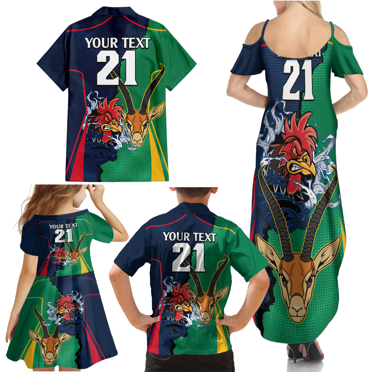 custom-new-zealnd-ireland-rugby-family-matching-summer-maxi-dress-and-hawaiian-shirt-warrior-black-fern-and-shamrocks-world-cup-2023