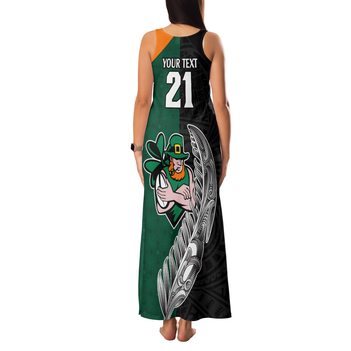 custom-france-south-africa-rugby-family-matching-tank-maxi-dress-and-hawaiian-shirt-springboks-and-roosters-world-cup-2023-sporty-style