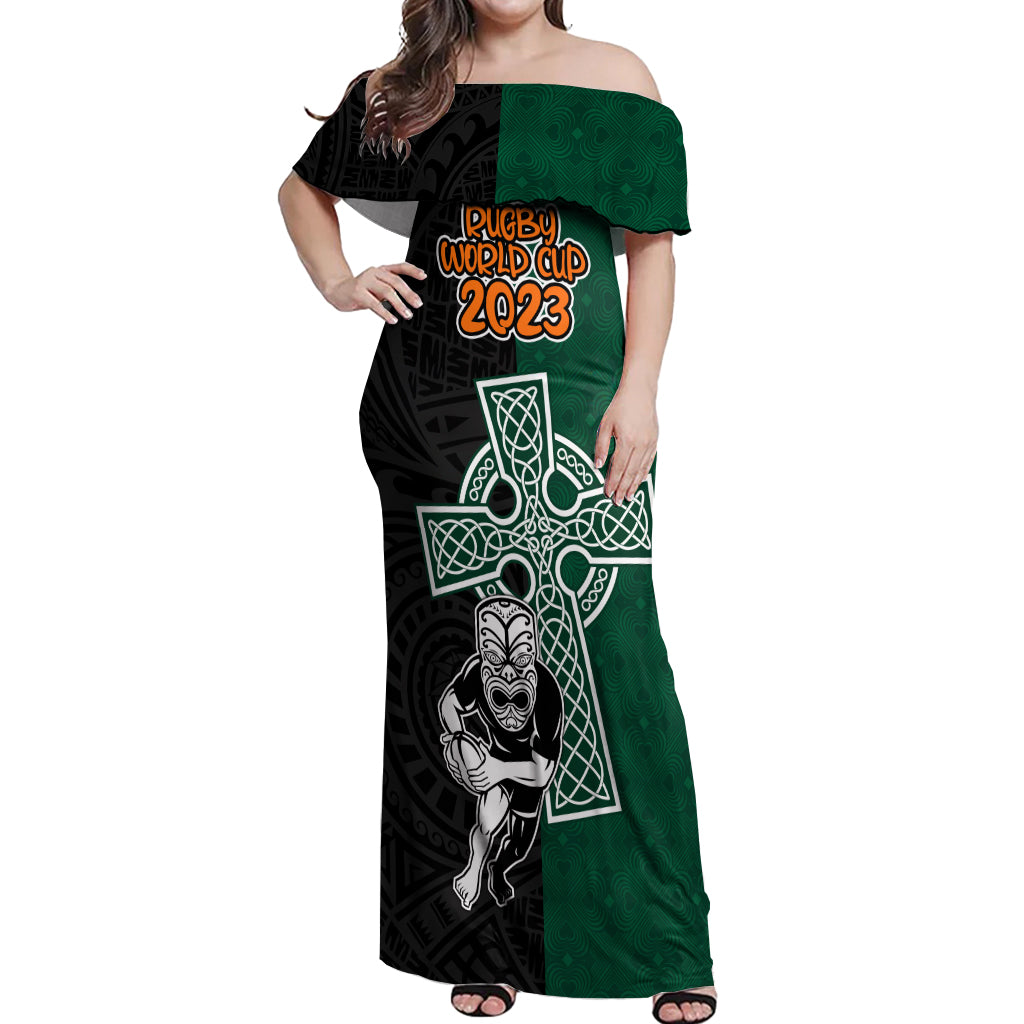 custom-france-south-africa-rugby-off-shoulder-maxi-dress-springboks-and-roosters-world-cup-2023-sporty-style
