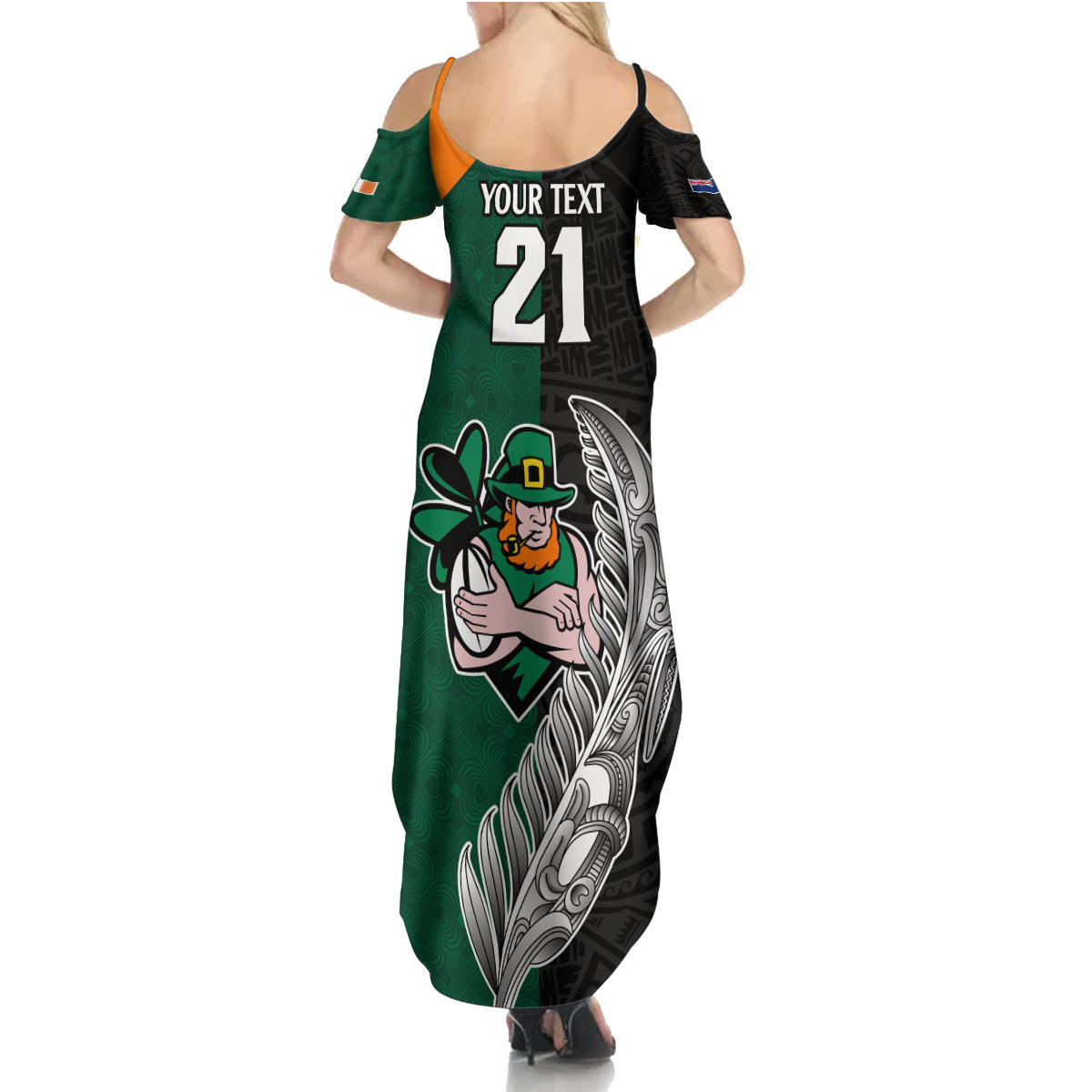 custom-france-south-africa-rugby-summer-maxi-dress-springboks-and-roosters-world-cup-2023-sporty-style