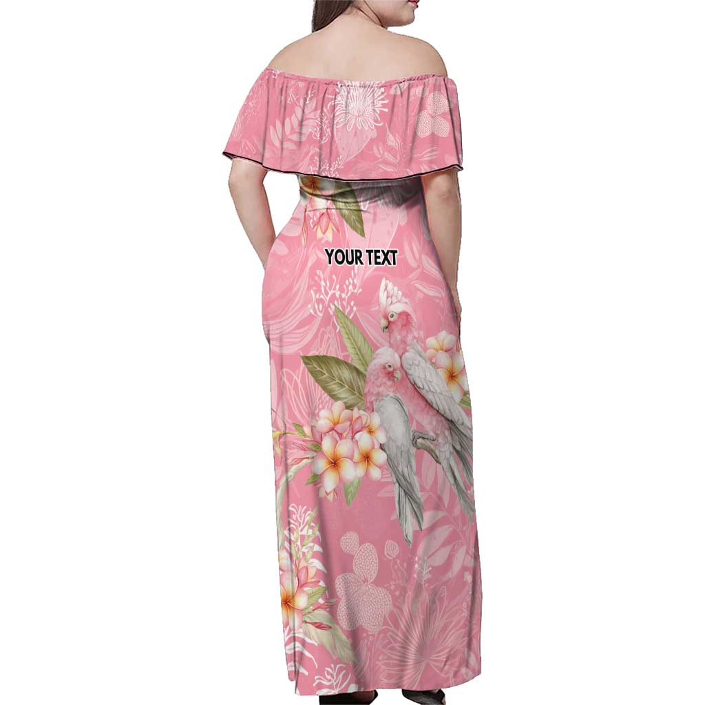 Personalised Galah Cockatoo Fighting in Pink Family Matching Off Shoulder Maxi Dress and Hawaiian Shirt Australian Breast Cancer Spirit - Vibe Hoodie