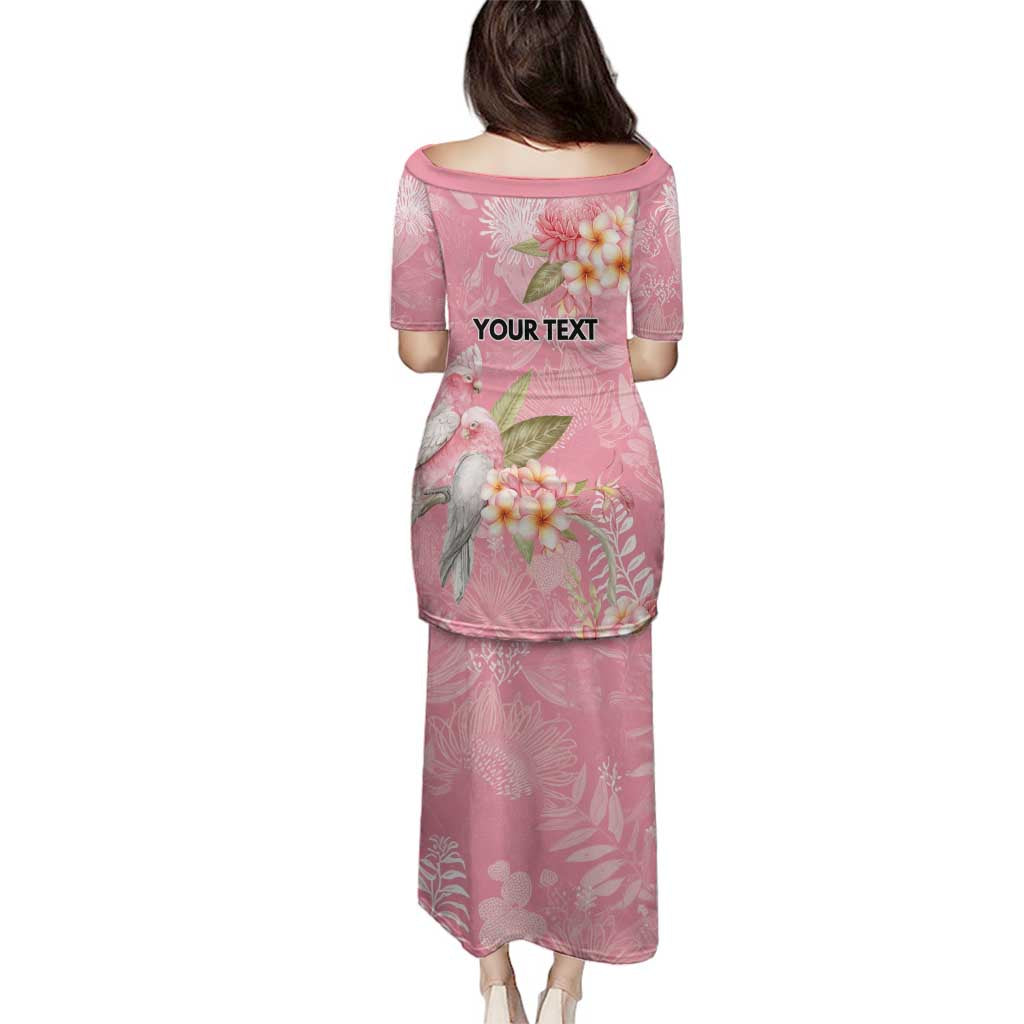 Personalised Galah Cockatoo Fighting in Pink Family Matching Puletasi and Hawaiian Shirt Australian Breast Cancer Spirit - Vibe Hoodie