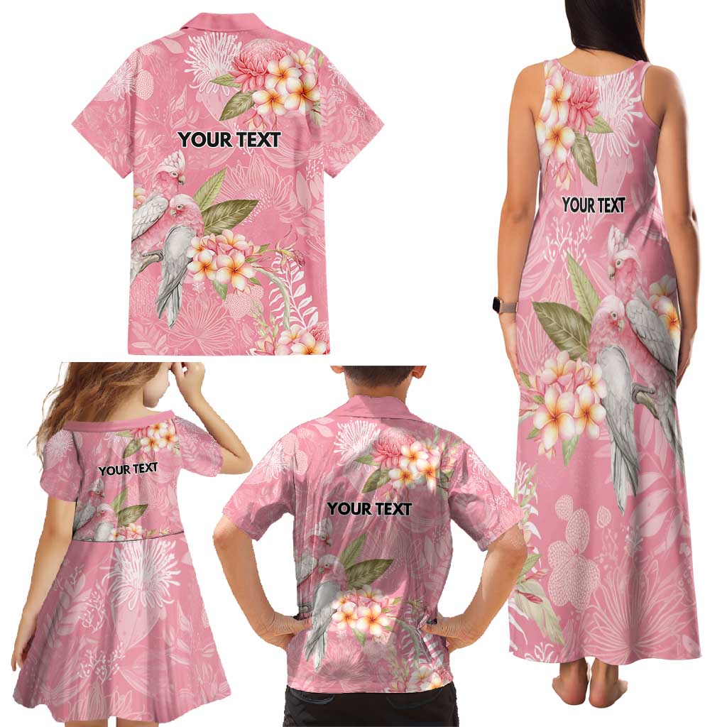 Personalised Galah Cockatoo Fighting in Pink Family Matching Tank Maxi Dress and Hawaiian Shirt Australian Breast Cancer Spirit - Vibe Hoodie