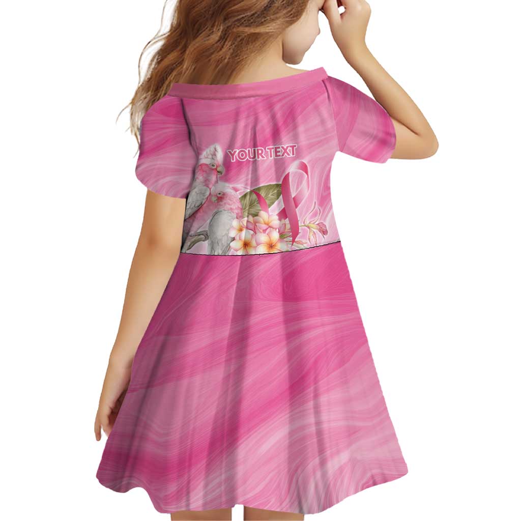 Personalised I Wear Pink For The Fight Family Matching Off Shoulder Short Dress and Hawaiian Shirt Australian Breast Cancer Spirit - Vibe Hoodie