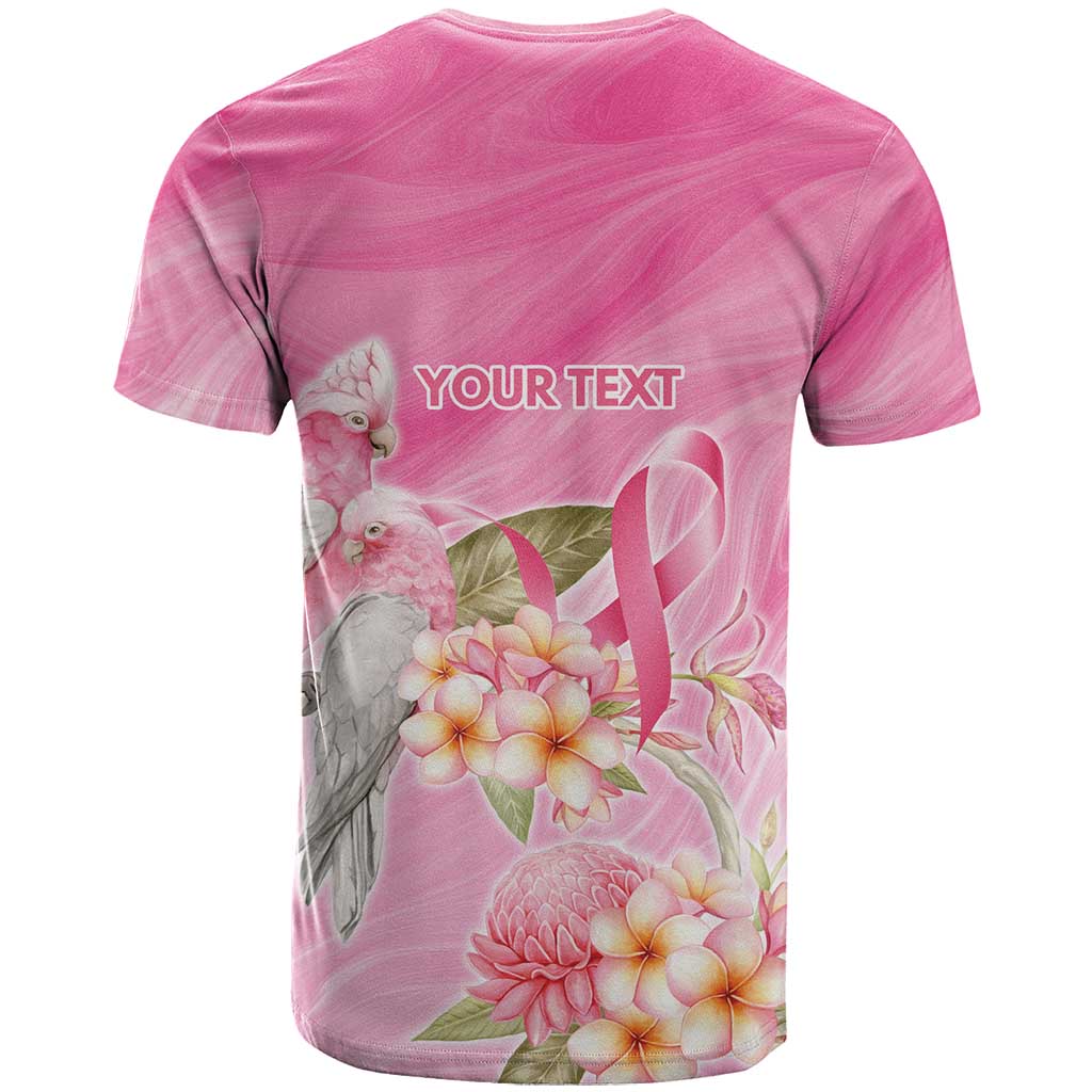 Personalised I Wear Pink For The Fight T Shirt Australian Breast Cancer Spirit - Vibe Hoodie