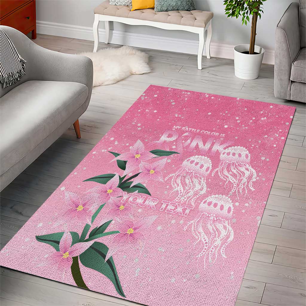 Personalised Pink Boronia of Hope Area Rug Australia’s Fight Against Breast Cancer - Vibe Hoodie