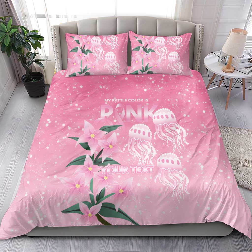 Personalised Pink Boronia of Hope Bedding Set Australia’s Fight Against Breast Cancer - Vibe Hoodie