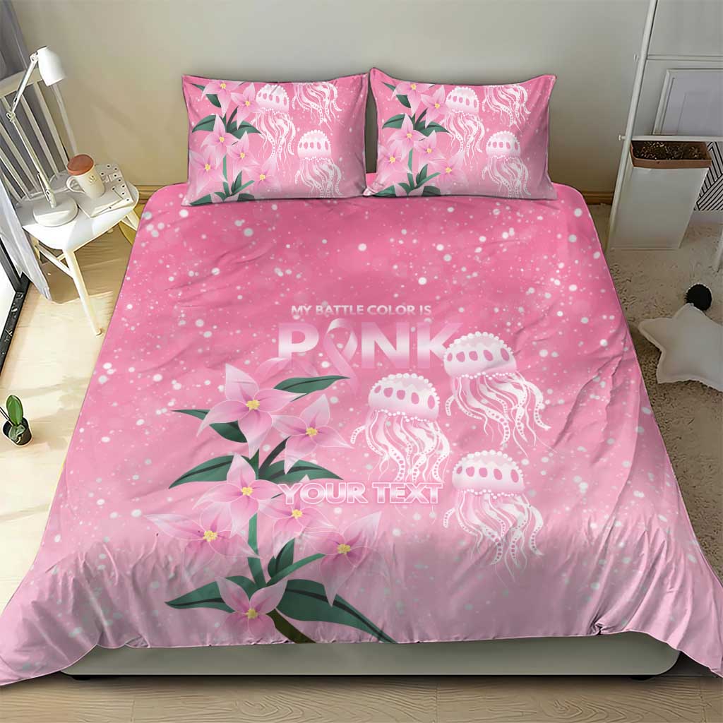 Personalised Pink Boronia of Hope Bedding Set Australia’s Fight Against Breast Cancer - Vibe Hoodie