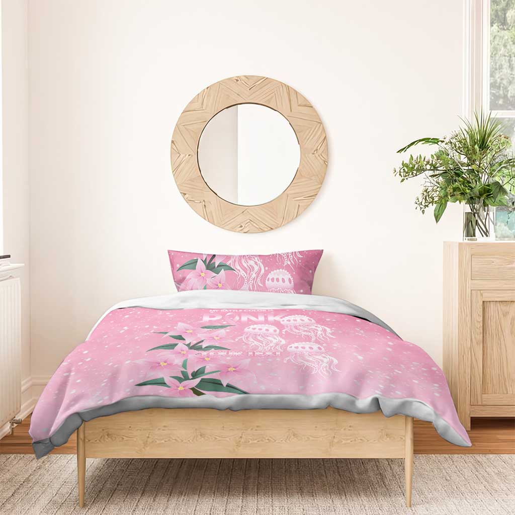 Personalised Pink Boronia of Hope Bedding Set Australia’s Fight Against Breast Cancer - Vibe Hoodie