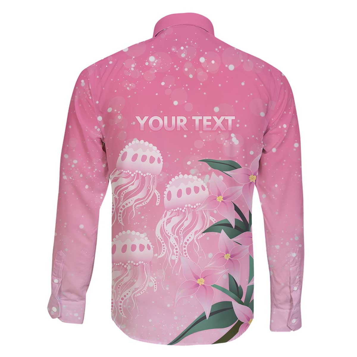 Personalised Pink Boronia of Hope Family Matching Off The Shoulder Long Sleeve Dress and Hawaiian Shirt Australia’s Fight Against Breast Cancer - Vibe Hoodie