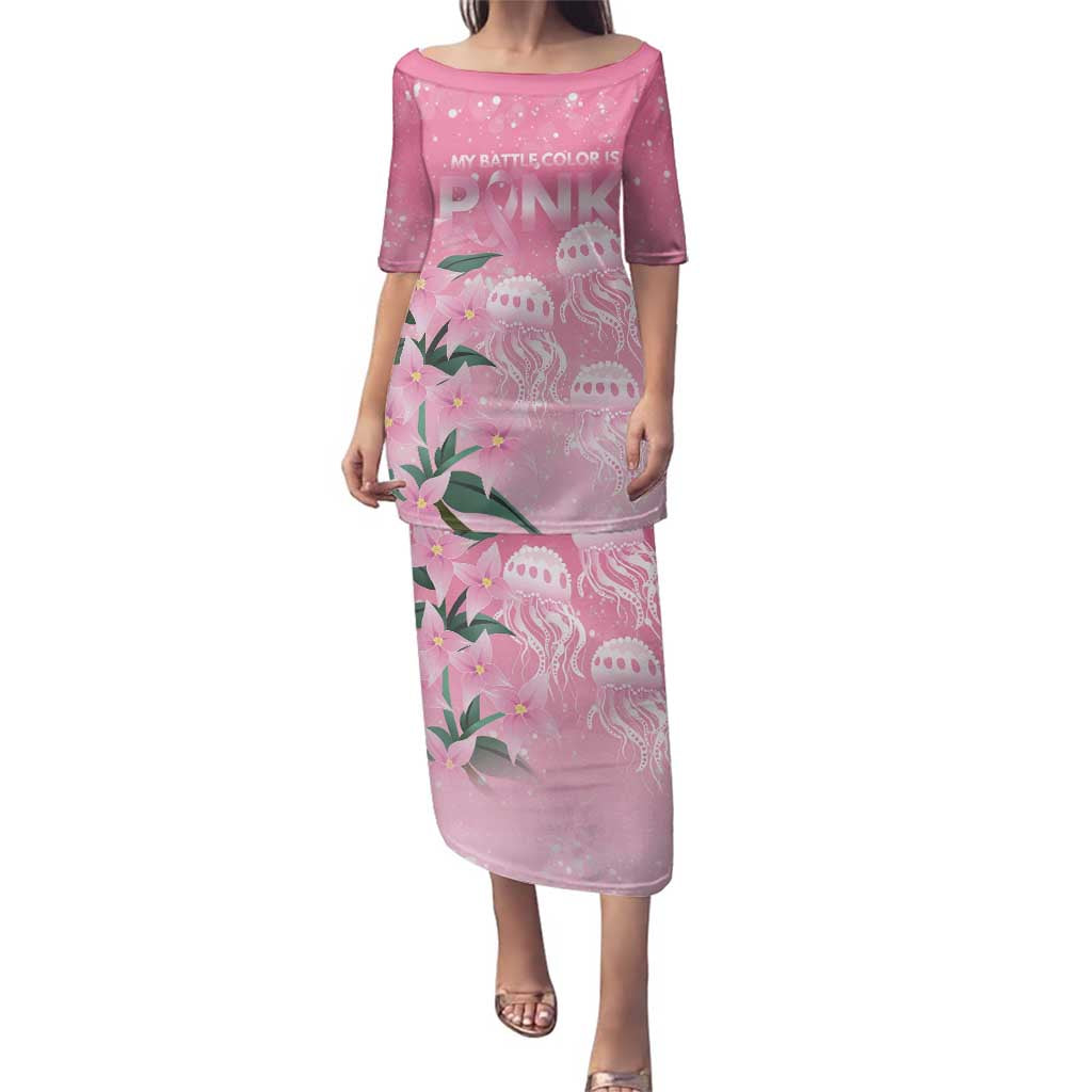 Personalised Pink Boronia of Hope Family Matching Puletasi and Hawaiian Shirt Australia’s Fight Against Breast Cancer - Vibe Hoodie