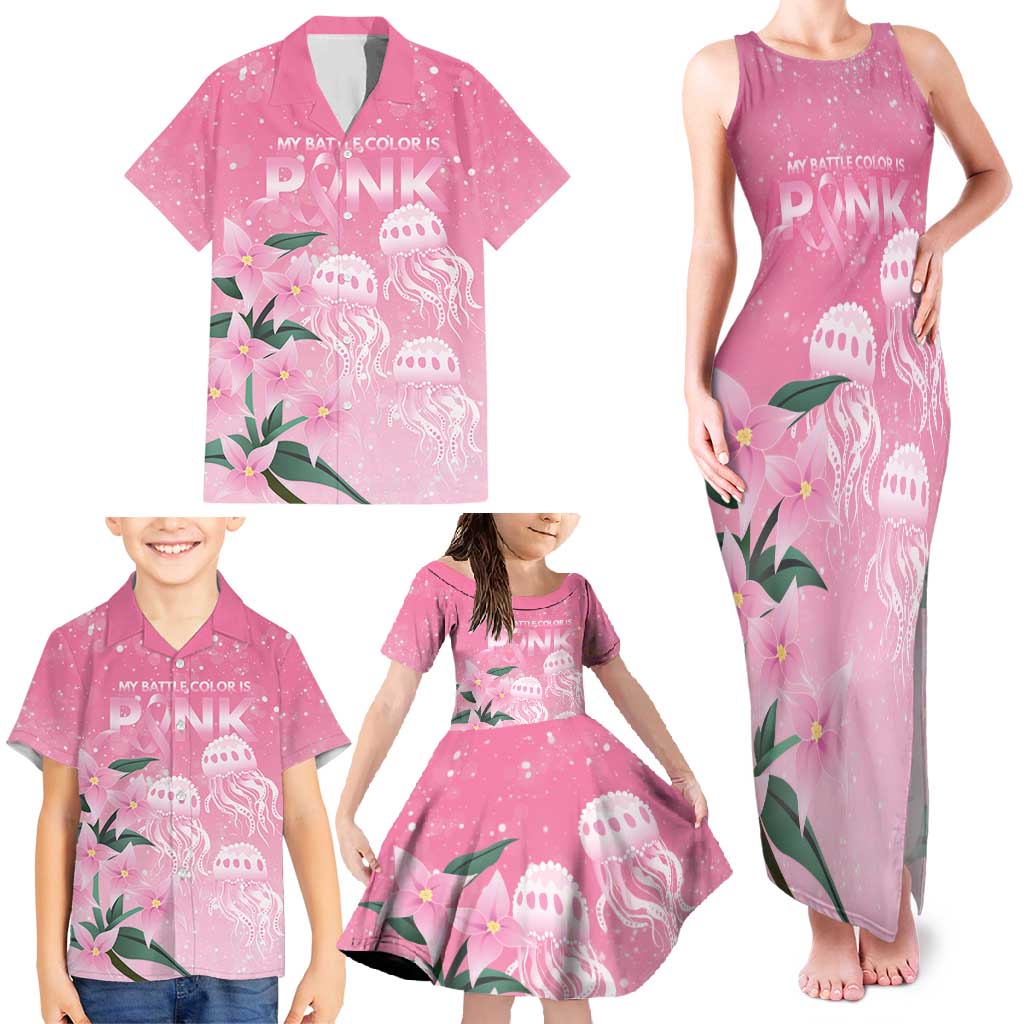 Personalised Pink Boronia of Hope Family Matching Tank Maxi Dress and Hawaiian Shirt Australia’s Fight Against Breast Cancer - Vibe Hoodie