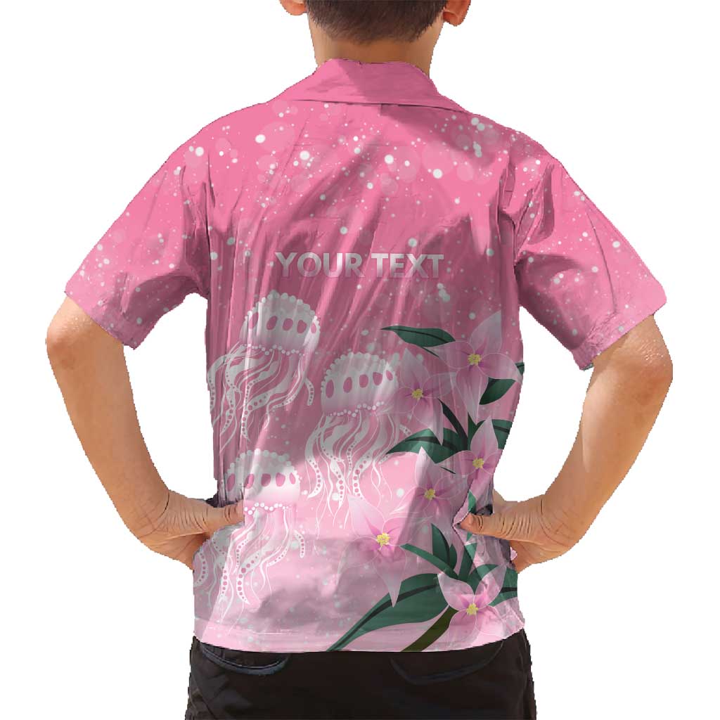 Personalised Pink Boronia of Hope Family Matching Tank Maxi Dress and Hawaiian Shirt Australia’s Fight Against Breast Cancer - Vibe Hoodie