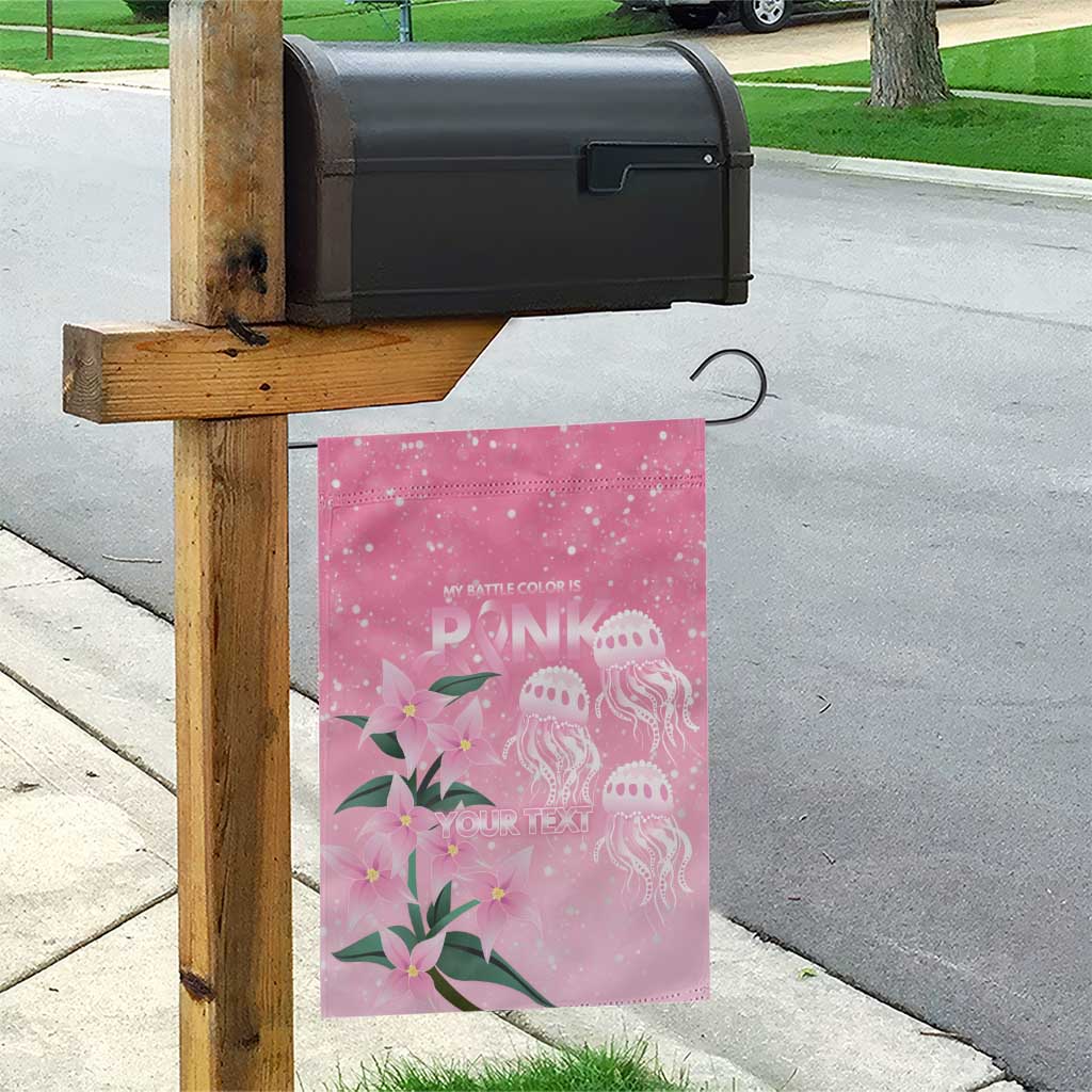 Personalised Pink Boronia of Hope Garden Flag Australia’s Fight Against Breast Cancer - Vibe Hoodie