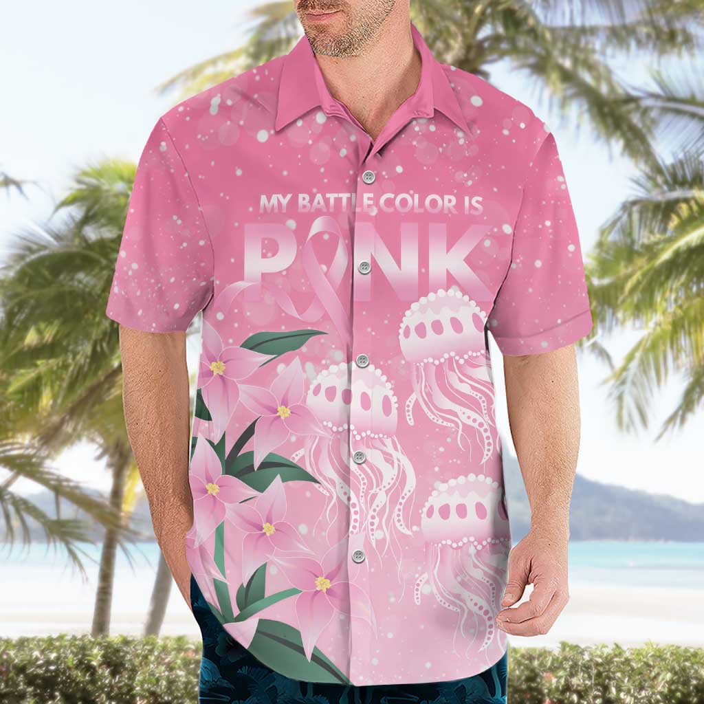 Personalised Pink Boronia of Hope Hawaiian Shirt Australia’s Fight Against Breast Cancer - Vibe Hoodie