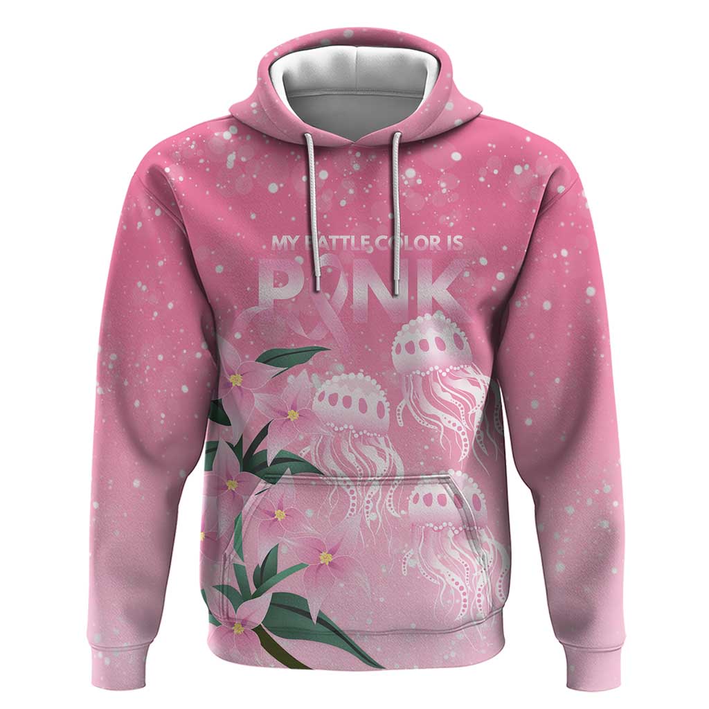 Personalised Pink Boronia of Hope Hoodie Australia’s Fight Against Breast Cancer - Vibe Hoodie