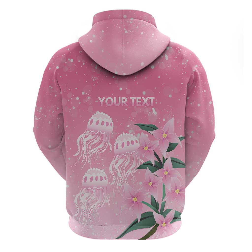 Personalised Pink Boronia of Hope Hoodie Australia’s Fight Against Breast Cancer - Vibe Hoodie