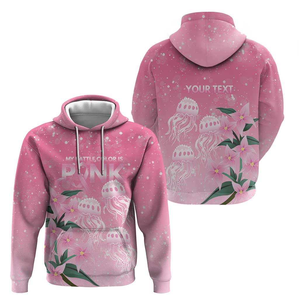 Personalised Pink Boronia of Hope Hoodie Australia’s Fight Against Breast Cancer - Vibe Hoodie