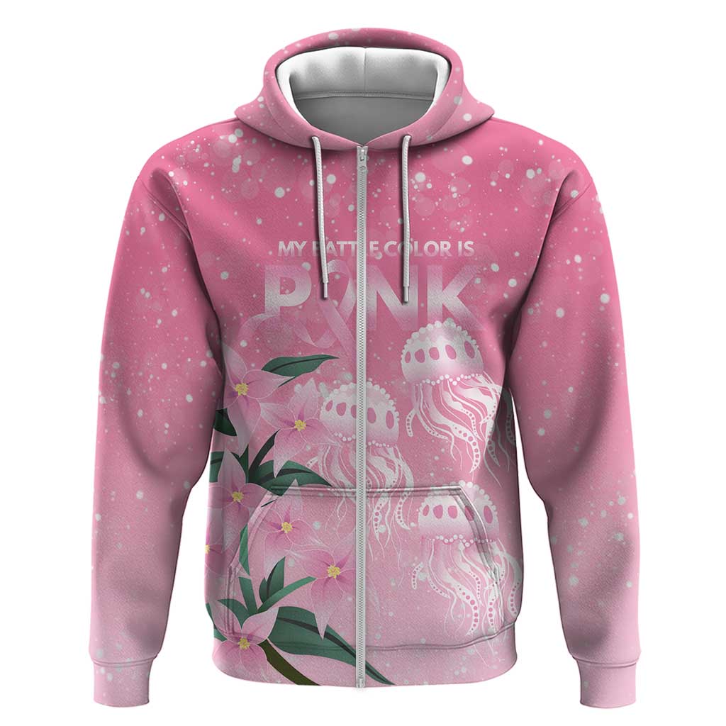 Personalised Pink Boronia of Hope Hoodie Australia’s Fight Against Breast Cancer - Vibe Hoodie