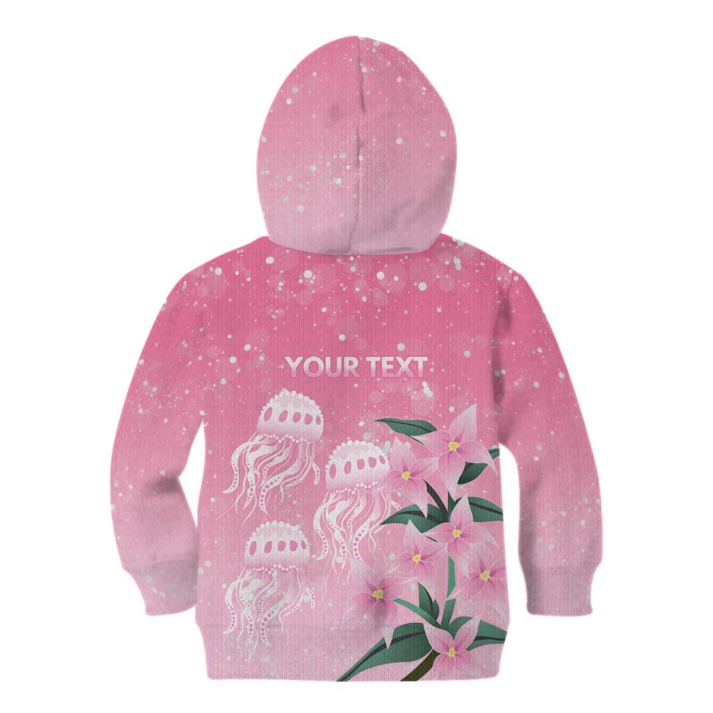 Personalised Pink Boronia of Hope Kid Hoodie Australia’s Fight Against Breast Cancer - Vibe Hoodie